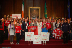 Labour Women 'Yes to Lisbon' - Labour Women launch their campaign in favour of the Lisbon Treaty in Dubllin's Mansion House.